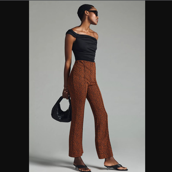 Eva Franco Kick Flare Pants - New Small - Picture 1 of 7